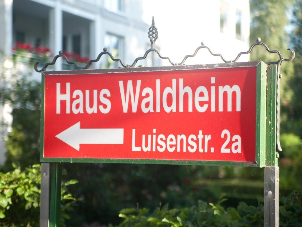 Hotel Haus Waldheim Malente Exterior foto